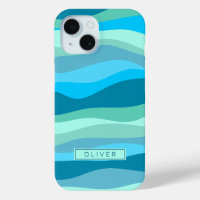 Ocean waves abstract water aqua blue cyan