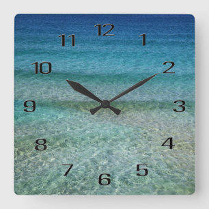 Ocean Waves Acrylic Wall Clock