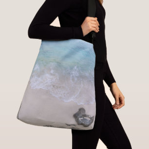 Ocean Waves and Sandy Bliss 1 Crossbody Bag