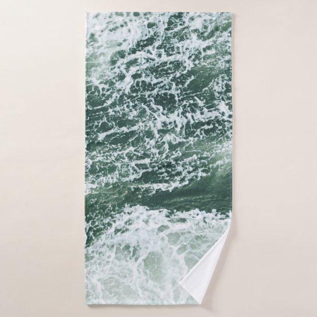 OCEAN WAVES BATH TOWEL (Bath Towel)