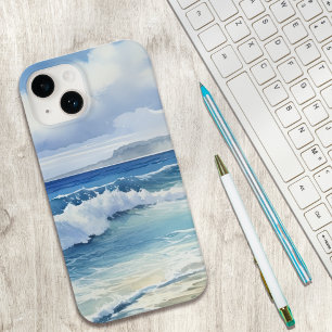 Ocean Waves Beach House Aesthetic Case-Mate iPhone 14 Case