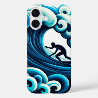Ocean Waves iPhone 16 Case