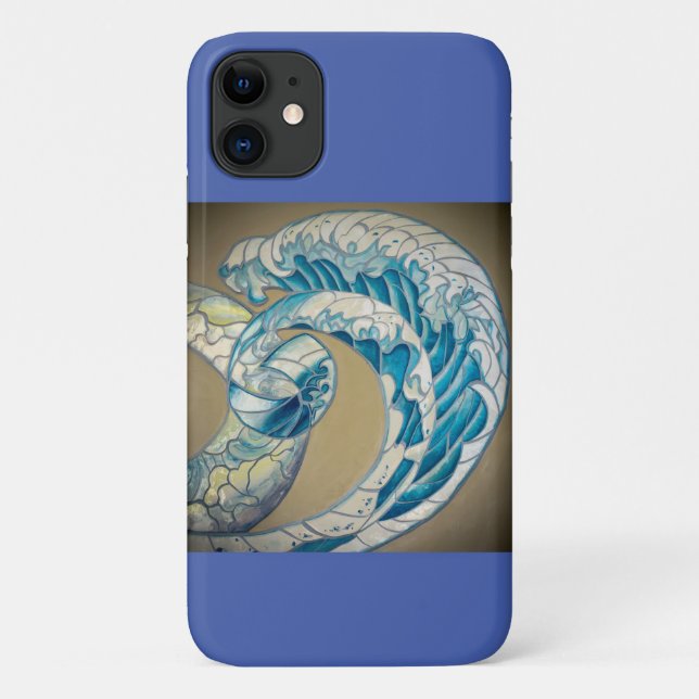 Ocean waves  Case-Mate iPhone case (Back)