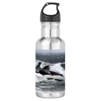 Ocean Waves Crashing 532 Ml Water Bottle