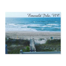 Ocean Waves Early Morning Postcard