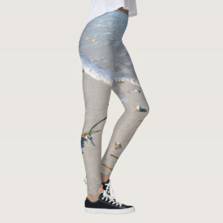 Ocean waves leggings