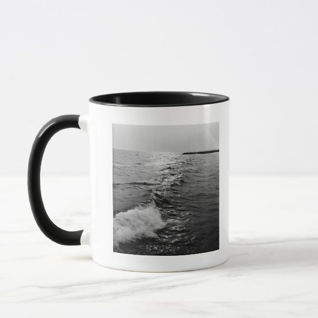 Ocean waves mug (Left)