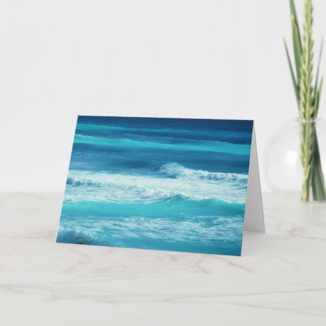 OCEAN WAVES NOTE CARDS (Front)