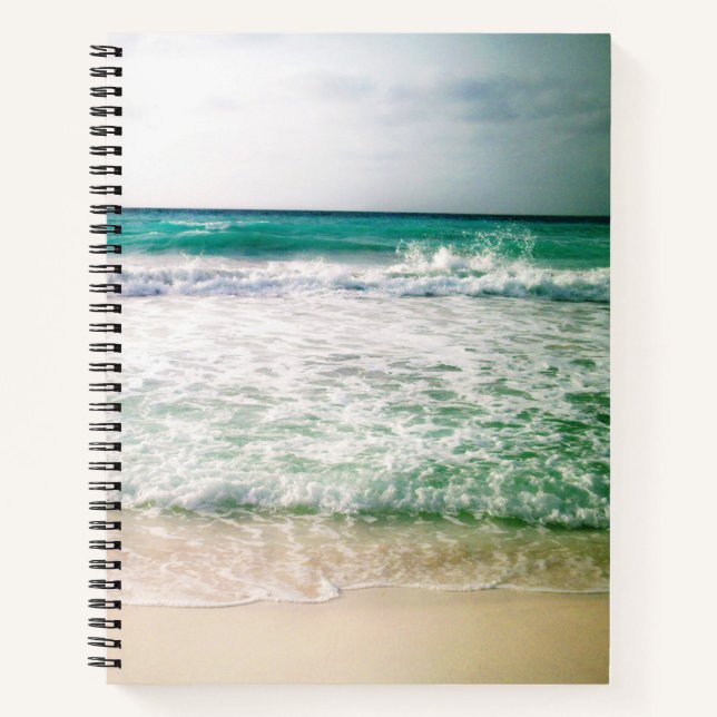 Ocean Waves  Notebook (Front)