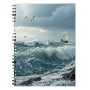 Ocean Waves Notebook