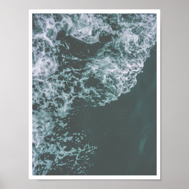 Ocean Waves Photography Print (Front)