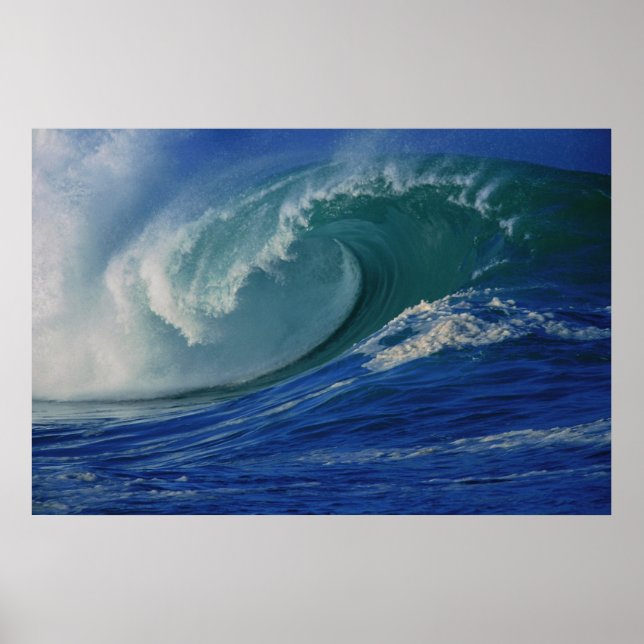 Ocean Waves Poster (Front)