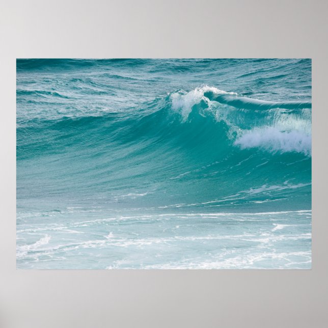 ocean waves poster (Front)