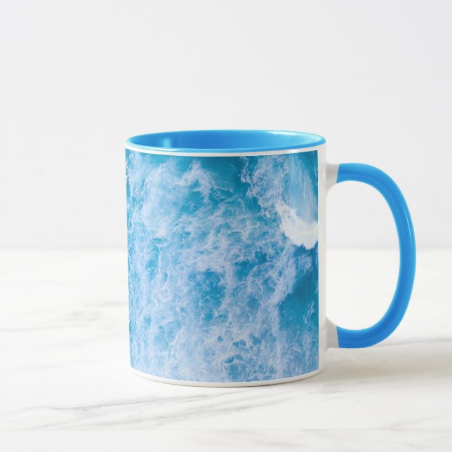 Ocean Waves Seascape Combo Coffee Mug (Right)