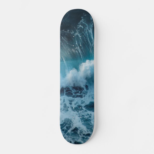 Ocean Waves Skateboard (Front)