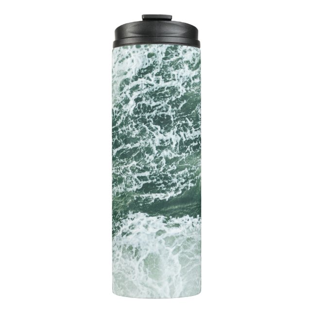 Ocean waves thermal tumbler (Front)
