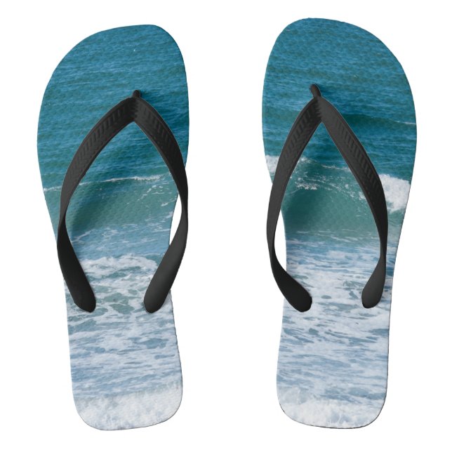 Ocean Waves Thongs (Footbed)