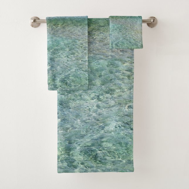 Ocean Waves Towel Set (Insitu)