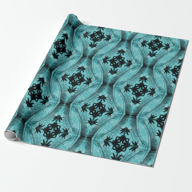 Ocean weather vanes.... wrapping paper (Unrolled)