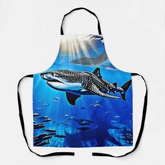 Ocean Whale Shark Giant Swimming Apron (Front)