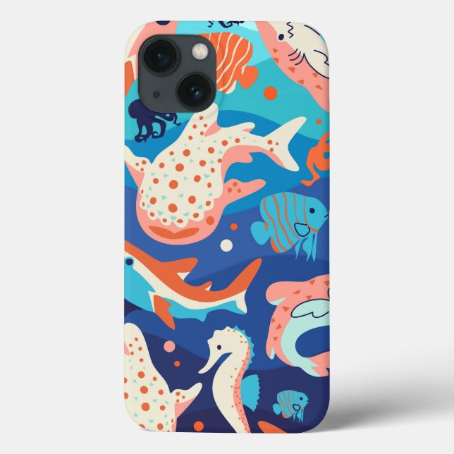 Ocean Wonders Case-Mate iPhone Case (Back)