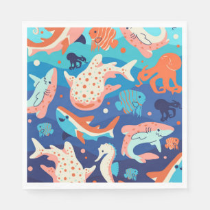 Ocean Wonders Napkin