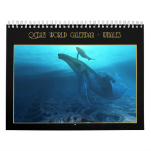 Ocean World Calendar - Whales