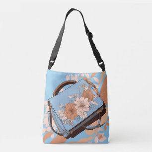 Oceana Floral Ai art  Crossbody Bag