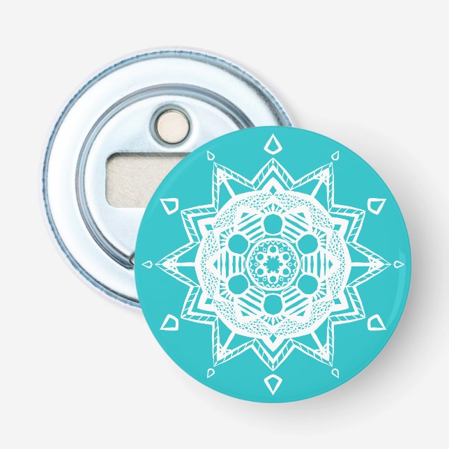Oceana Mandala Bottle Opener (Front)