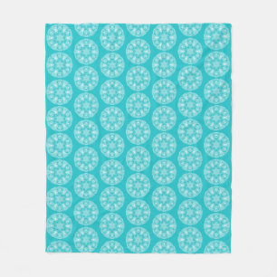 Oceana Mandala Fleece Blanket
