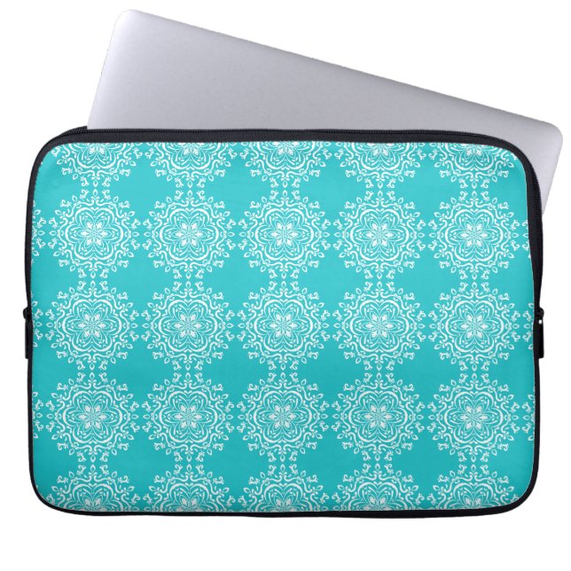 Oceana Mandala Laptop Sleeve (Front)