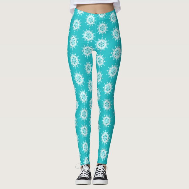 Oceana Mandala Leggings (Front)