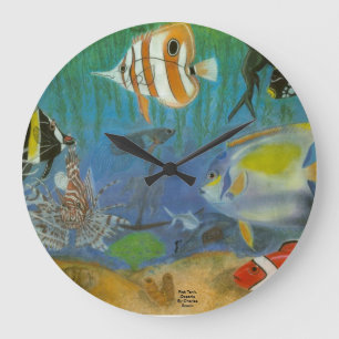 Oceananic Large Clock