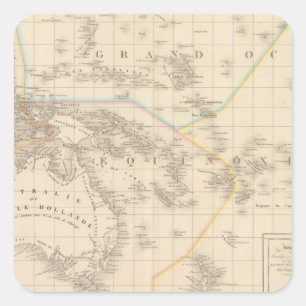 Oceania 3 square sticker