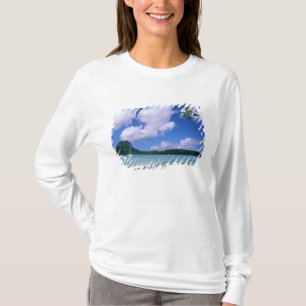 Oceania, French Polynesia, Tahiti. View of T-Shirt