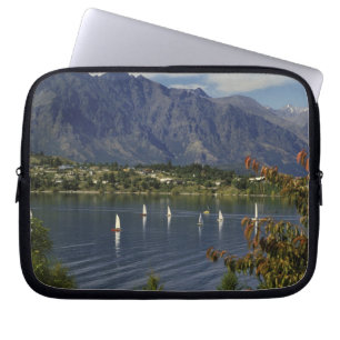 Oceania, New Zealand, South Island, Queenstwon. Laptop Sleeve