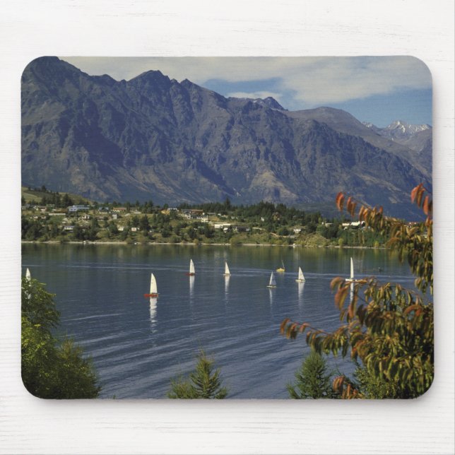 Oceania, New Zealand, South Island, Queenstwon. Mouse Pad (Front)