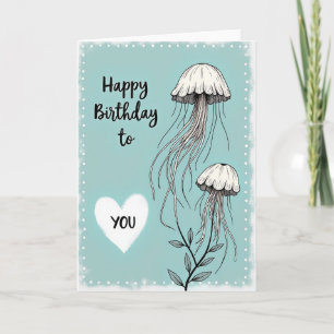 Oceanic Birthday Joy Card