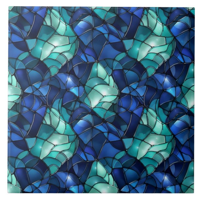 Oceanic Ceramic Tile (Front)