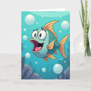 Oceanic Fathers Day Art Card