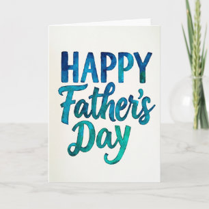 Oceanic Fathers Day Card