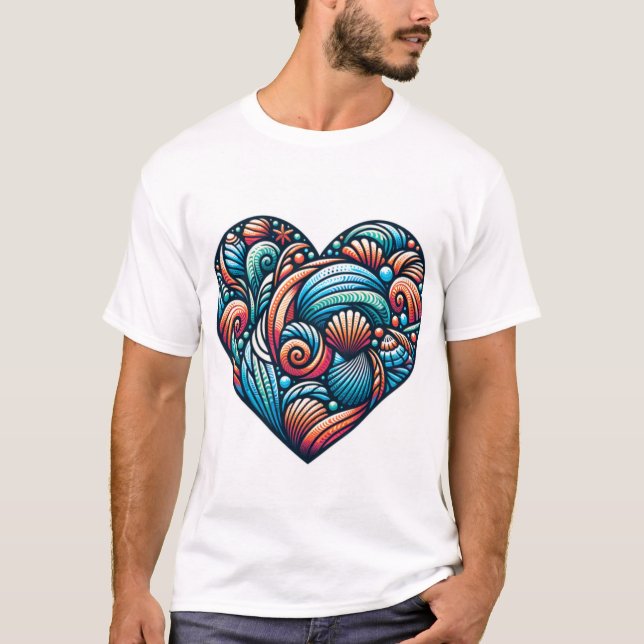 Oceanic Heartbeat T-Shirt (Front)