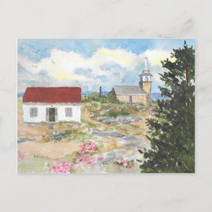Oceanic Hotel on Star Island View Postcard