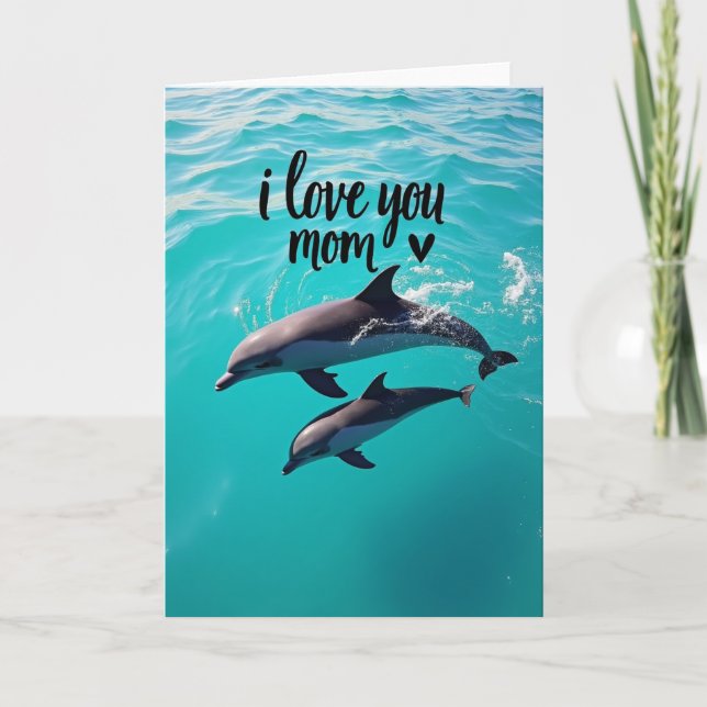 Oceanic Love You Mum Card (Front)