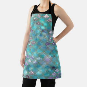 Oceanic Mermaid Scales Dream 1 Apron