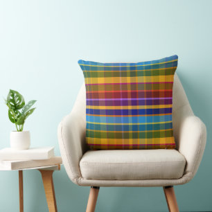 Oceanic Plaid ORD Cushion
