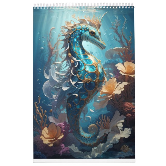 Oceanic Serenity - A Journey Beneath the Waves Calendar (Cover)