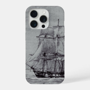 Oceanic Trek Graphic Ships Fine Art iPhone 15 Pro Case