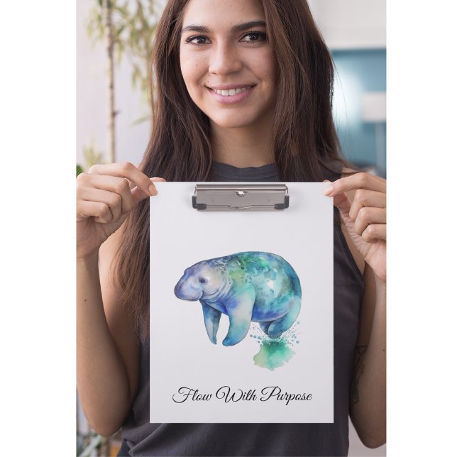 Oceanic Whisper Manatee, custom Clipboard (Creator Uploaded)