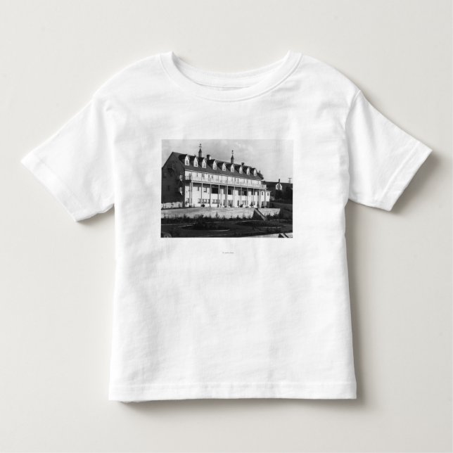Oceanlake, Oregon View of the Dorchester Inn Toddler T-Shirt (Front)
